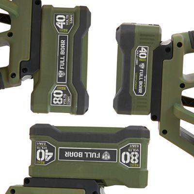 Image showing 8 th Full Boar 110 MPH/506 CFM 40V Cordless Handheld Leaf Blower, Battery and Charger Included