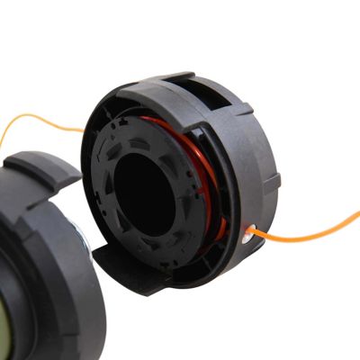 Image showing  110 MPH/506 CFM 40V Cordless Handheld Leaf Blower and String Trimmer Kit, Battery and Charger Included