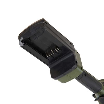 Image showing  110 MPH/506 CFM 40V Cordless Handheld Leaf Blower and String Trimmer Kit, Battery and Charger Included