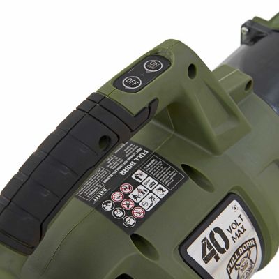 Image showing 7 th Full Boar 110 MPH/506 CFM 40V Cordless Handheld Leaf Blower and String Trimmer Kit, Battery and Charger Included