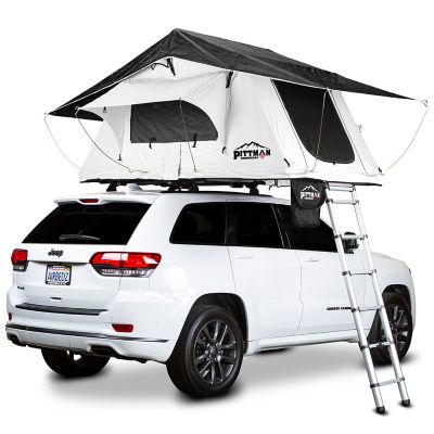 Pittman Outdoors Roof Top Tents 1.4 Series, Off-White/Black Trim