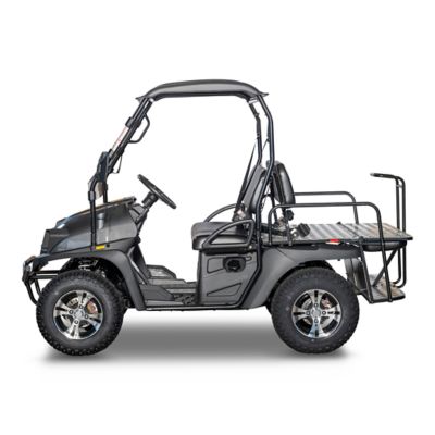 Image showing 1 th Bighorn Homestead 200 2-Speed Gas Cart/Side by Side UTV/ATV, 4 Seater