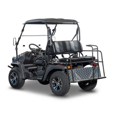 Image showing 2 th Bighorn Homestead 200 2-Speed Gas Cart/Side by Side UTV/ATV, 4 Seater