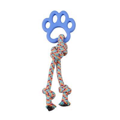 Retriever Tug-O-War Colorful Emoji Rope Dog Toy