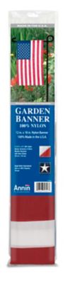 Annin 12 in. x 18 in. Nylon US Garden Flag