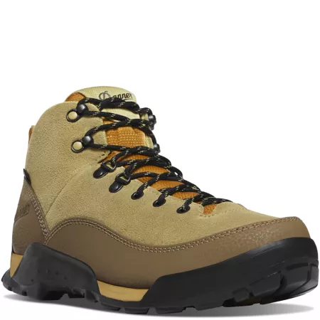 Danner Panorama Mid 6 in Antique bronze/kangaroo Men's Hiking Shoes