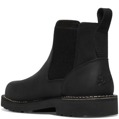 Image showing 4 th Danner Men's Bull Run Chelsea 6 in. Black Work Boots