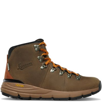Image showing  Men's Mountain 600 Low Waterproof Hiking Boots, 4.5 in., Chocolate Chip/Golden Oak