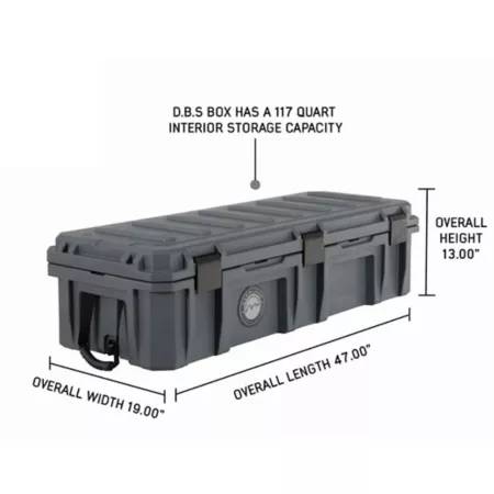 Overland Vehicle Systems 117 Liter Cargo Box 40100021 Cargo Organizers