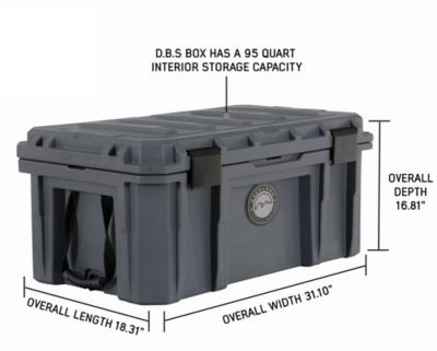Overland Vehicle Systems 95 Quart Cargo Dry Box, 40100011