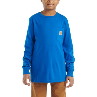 Carhartt Boys' Graphic Long-Sleeve Pocket T-Shirt, CA6596-B327