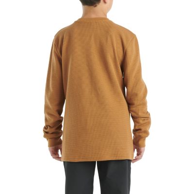 Image showing  Boys' Long-Sleeve Henley Pocket T-Shirt, CA6614-K01