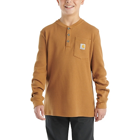 Carhartt Long Sleeve Henley Pocket T Shirt