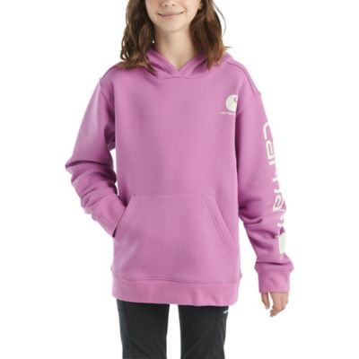 Carhartt Girls' Long-Sleeve Graphic Sweatshirt