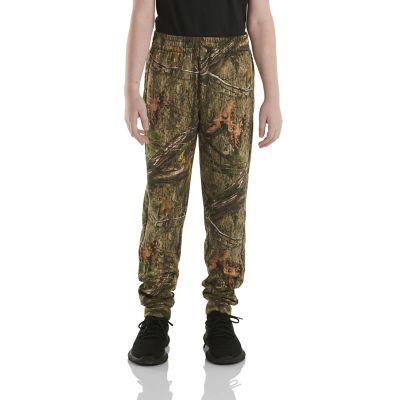 Carhartt Boys' Mid-Rise Fleece Camo Logo Sweatpants