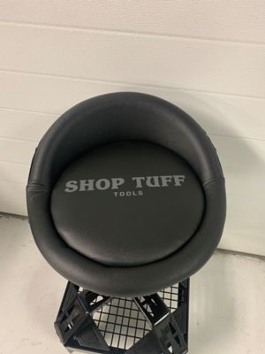 Image showing 9 th Shop Tuff Deluxe Shop Stool, 26.96 in.