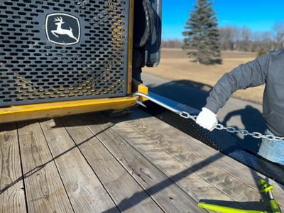 Image showing  3/8 in. x 83 in. Chain with J-Hook