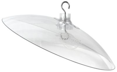 Image showing 7 th Squirrel Shield Plastic Dual Mount Baffle Clear, 16 in.