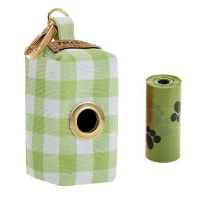 Fetchin' Co Pet Gingham Waste Bag Holder