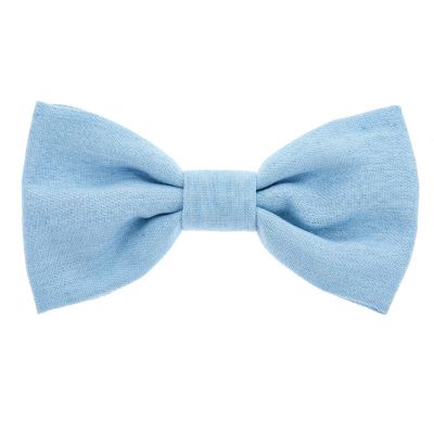 Image showing  Pet Chambray Collar Bow Tie