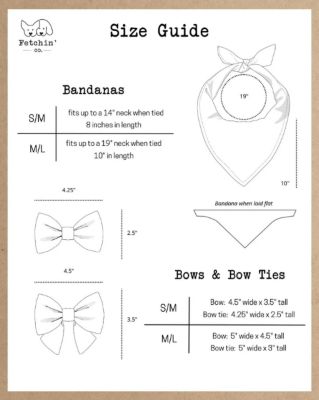 Image showing  Pet Chambray Collar Bow Tie