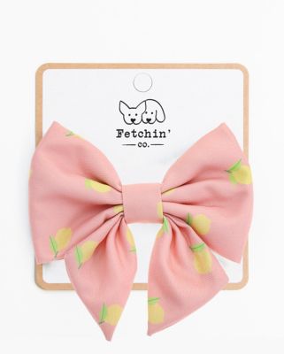Fetchin' Co Pet Lemonade Bow