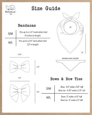 Image showing  Pet Chambray Bow