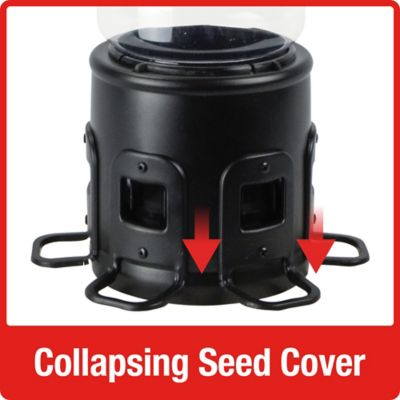 Image showing 5 th Squirrel Shield Pro Metal Feeder, 4.0 qt