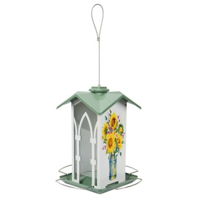 Nature's Way Country Cottage Gazebo Metal Feeder, 1.56 qt