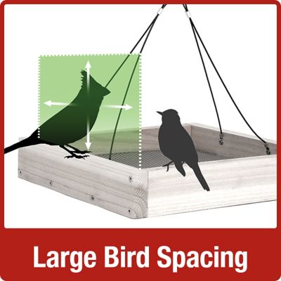 Image showing 9 th Nature's Way Cedar Tray Bird Feeder