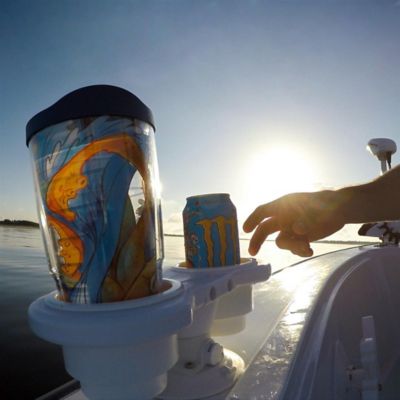 Image showing  2-Cup Holder, Horizontal Surface Mount