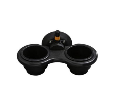 SeaSucker 2-Cup Holder in Black - Vertical Surface Mount, MC5301B