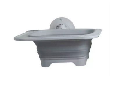 SeaSucker Overlanding Portable Kitchen Station - Sink Basin Attachment, White, SM9101W