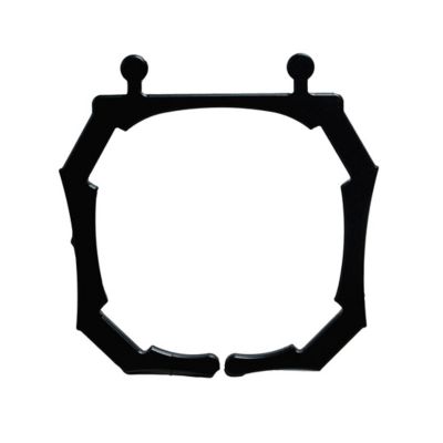 Image showing  Overlanding Kitchen Portable Station, Paper Towel Holder/Trash Bag/Cutting Area, Black