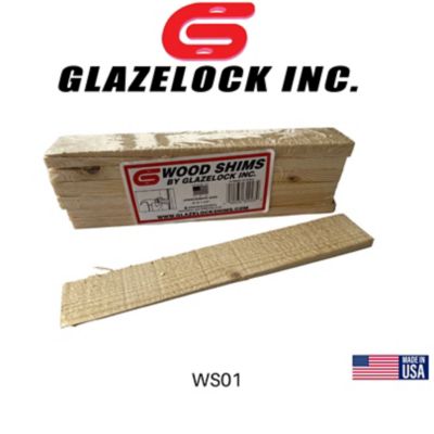 Image showing  Pine Wood Shims, 360 pieces. Retail 8 in. x 1-1/4 in. x 3/8 in.