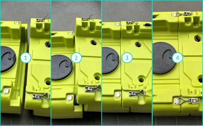 Image showing 7 th Reel Yaks 9 ft. 4 in. Modular Pedal Fin Drive Sit-on-Top Fishing Kayak, Lightweight, 380 lb. Capacity, Easy to Store and Carry