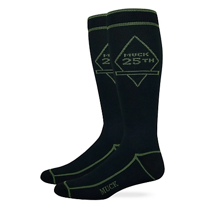 Muck Boot Company Ultra-Dri Full Cushion Foot 25th Anniversary Boot Sock Made in USA, 73095