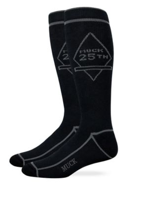 Muck Boot Company Ultra-Dri Full Cushion Leg & Foot 25th Anniversary Boot Sock Made in USA, 73099
