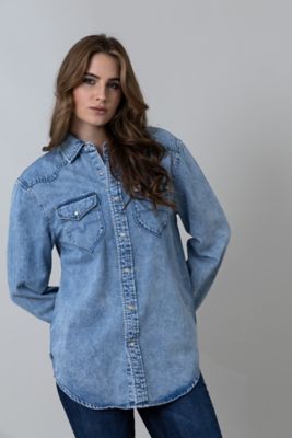 Image showing  Women's Sandoval Denim Button Up Shirt