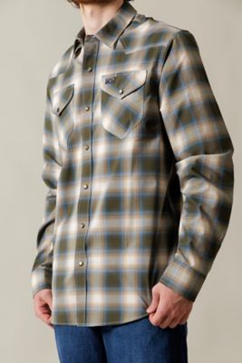 Image showing  Men's Hays Pearl Snap Botton Up Long Sleeve Shirt