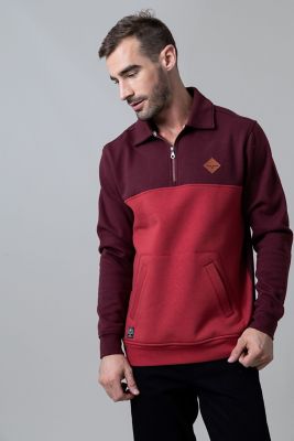 Image showing 3 th Kimes Ranch Men's Diamond Head Quarter Zip Sweatshirt