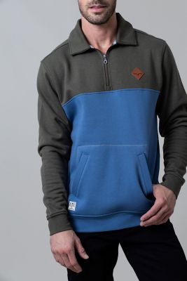 Image showing 3 th Kimes Ranch Men's Diamond Head Quarter Zip Sweatshirt