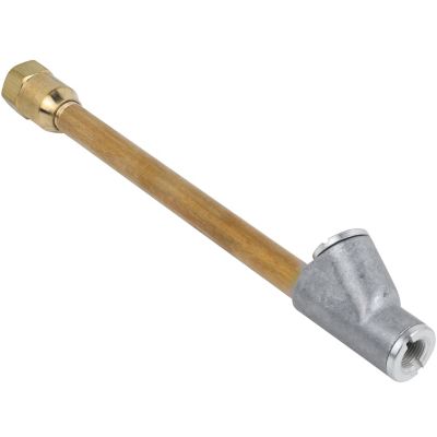 Image showing  Str Ft Dual Head Air Chuck Tire Pressue Gauge, 1/4 in. FNPT, 150 PSI, Truck, Tractor Trailer, Semi Truck, RV & Car