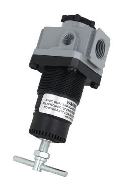 Image showing  Air Pressure Regulator Compressor System 1/2 in. NPT - Pressure Regulator 250 PSI/100 SCFM