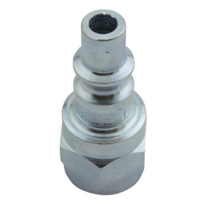 Image showing 6 th Milton Air Plug Steel A-Style Air Tool Fitting 1/4 in. NPT Male, Air Hose Quick Connect Fitting 300 PSI