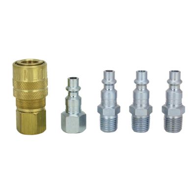 Image showing  Air Tool Coupler and Plug Kit, M-STYLE, 1/4 in. NPT