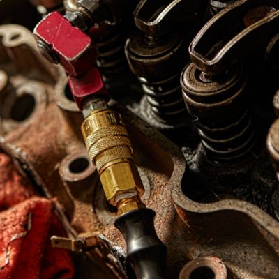 Image showing 7 th Milton Air Tool Coupler and Plug Kit, M-STYLE, 1/4 in. NPT