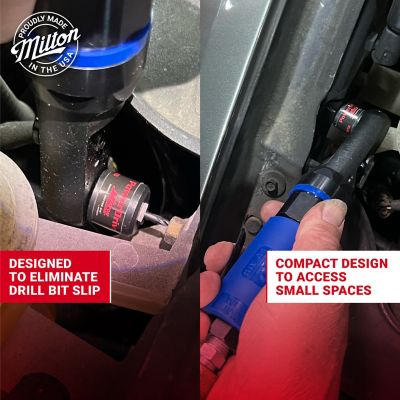 Image showing  PowerDrive 1/4 in. Drive Ratchet Drill Socket Adapter With 1/8 in. Threaded Stub Drill Bit