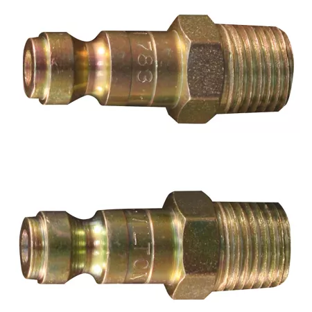 Milton 1/4 in MNPT T-Type Plug Air Hose Fittings