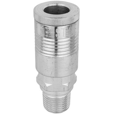 Milton High-Flow, Quick Connect Air Coupler G-Style 1/2 in. MNPT, 1/2 in. flow size, 300 PSI/99 SCFM